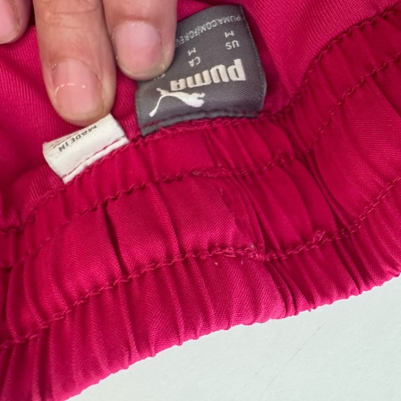 Puma Pink Athletic Running Shorts - Picture 2 of 4